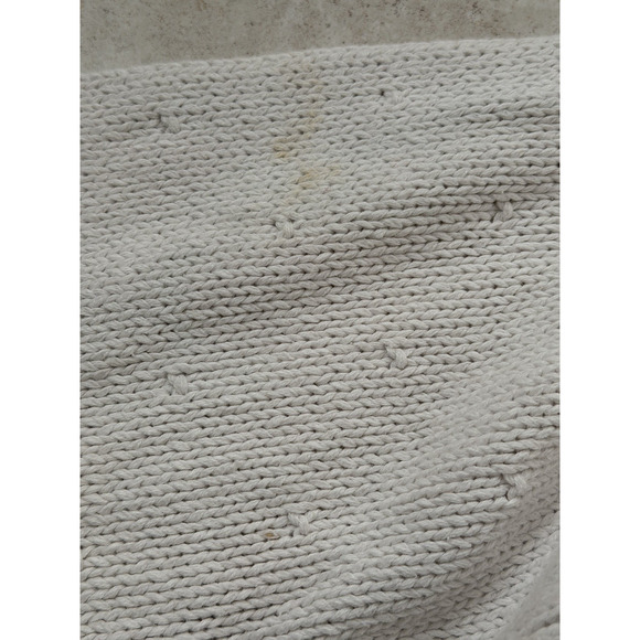 VTG. 80s Ugly Christmas Sweater Womens M Grandma Cottagecore Swiss Chalet 3D - Picture 10 of 12